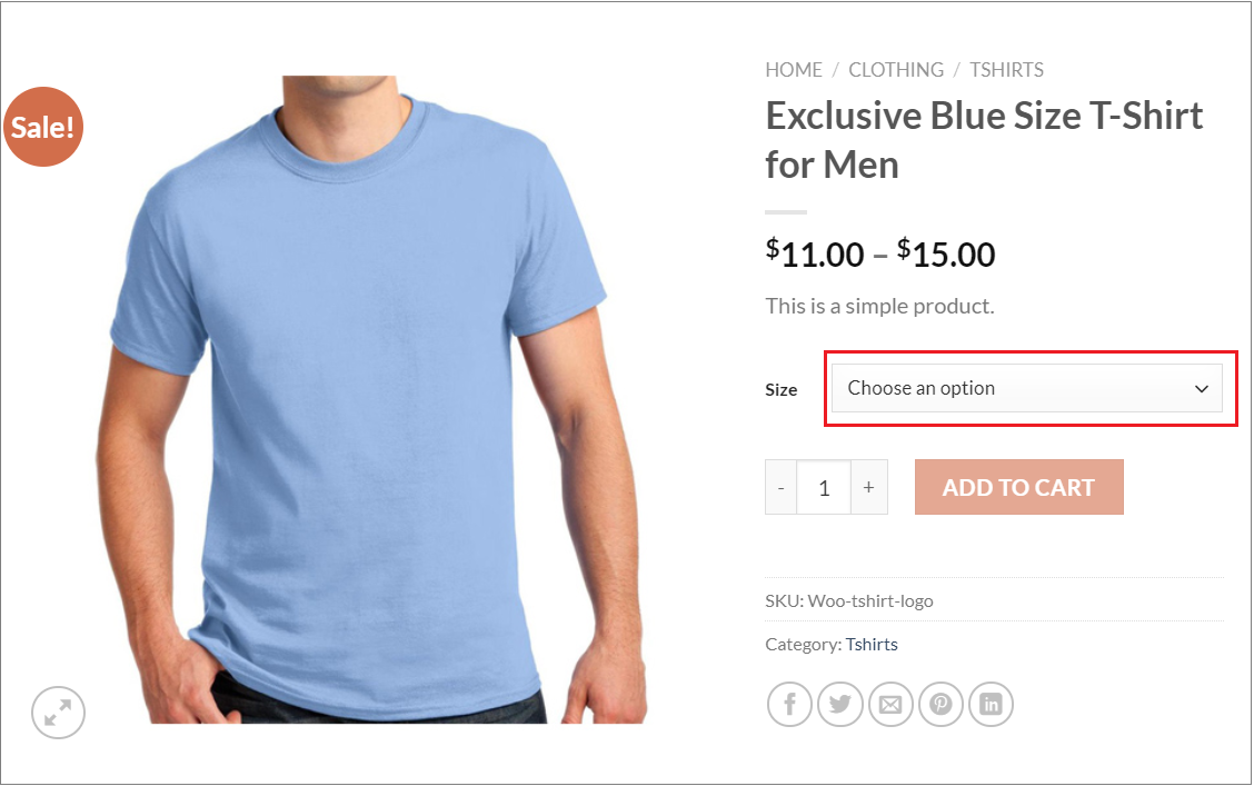 How To Change Dropdown To Button Swatches For WooCommerce Variable ...