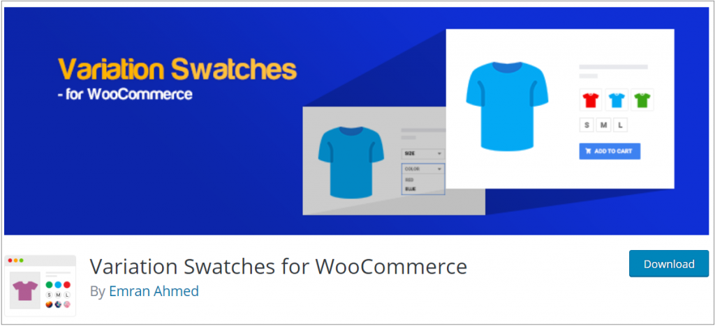 variation swatches for woocommerce