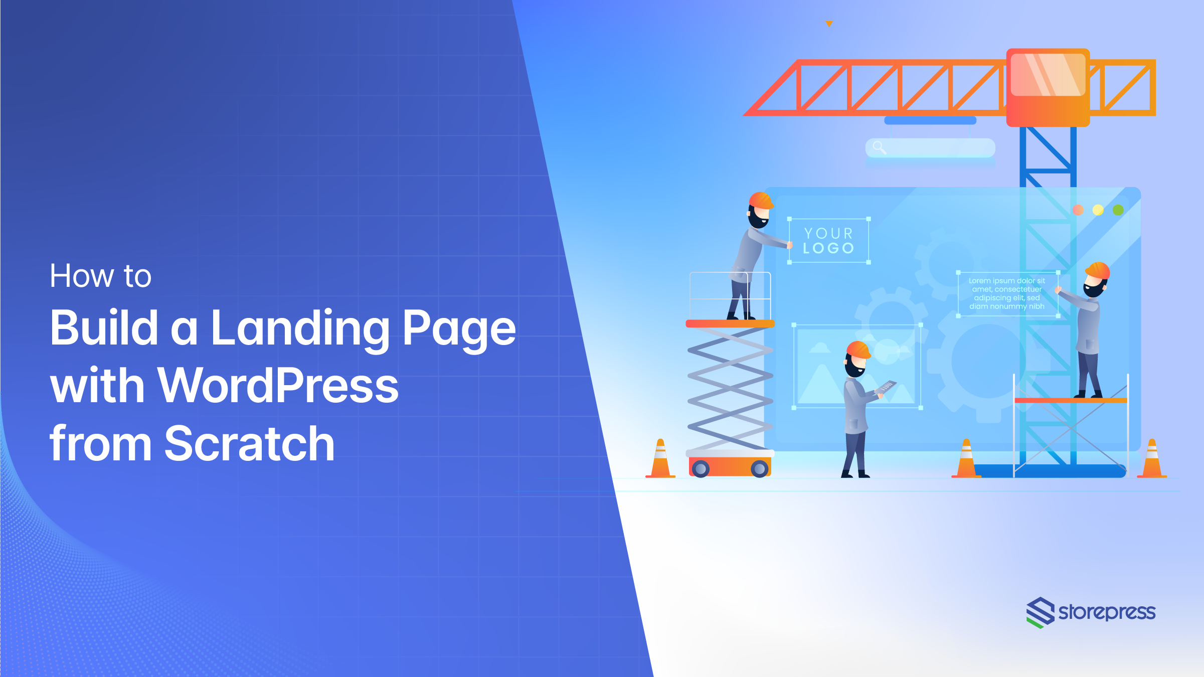 How to Build a Landing Page with WordPress from Scratch