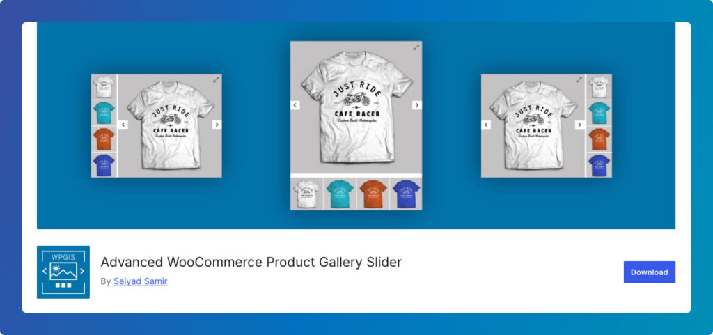 Advanced WooCommerce Product Gallery Slider by Saiyed Samir