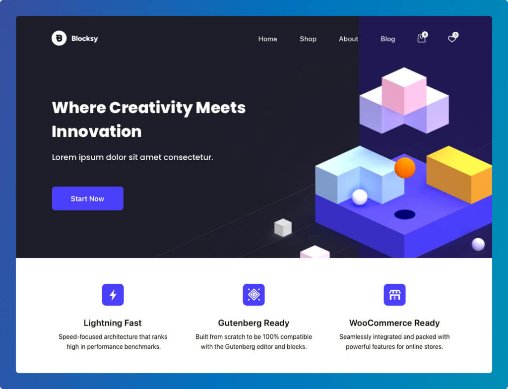 Blocksy WordPress Theme free