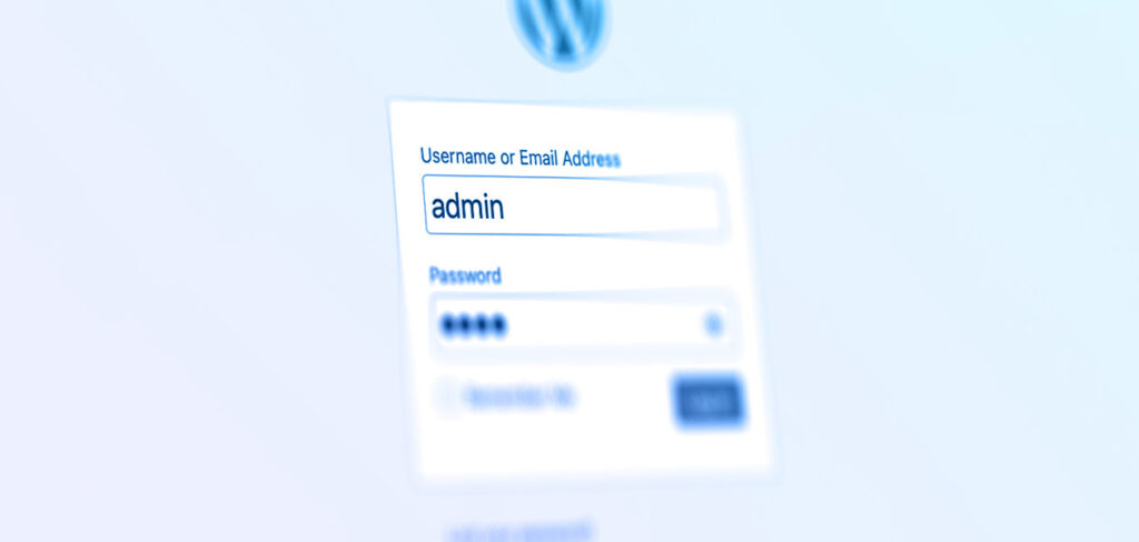 Do not use the default username