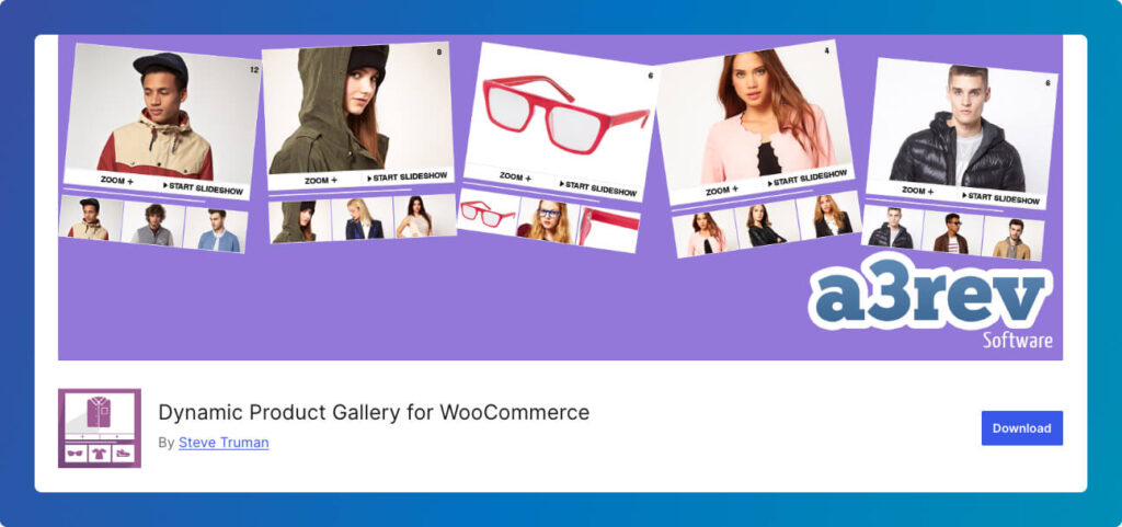 Dynamic Product Gallery for WooCommerce by Steve Truman