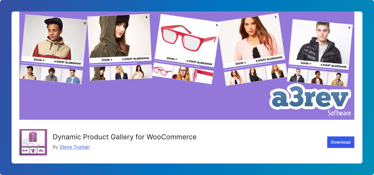 Dynamic Product Gallery for WooCommerce by Steve Truman