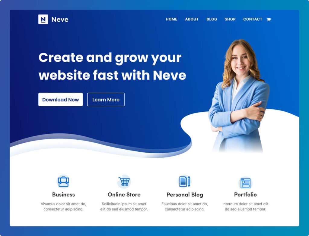 Neve WordPress Theme free