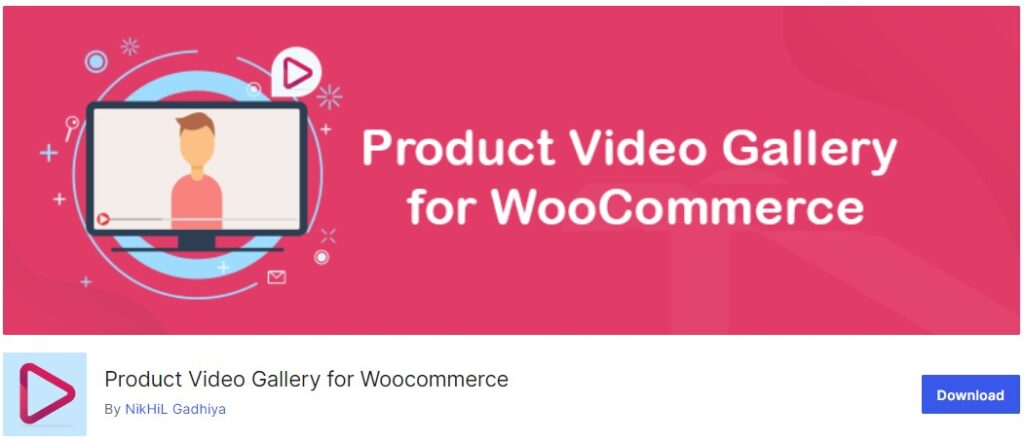 Product-Video-Gallery-for-Woocommerce-by-NikHiL-Gadhiya