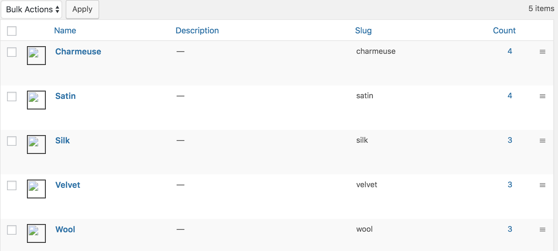 creating colors in color attribute