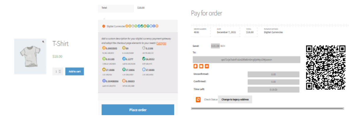 Cryptocurrency Payment Gateway By CryptoWoo