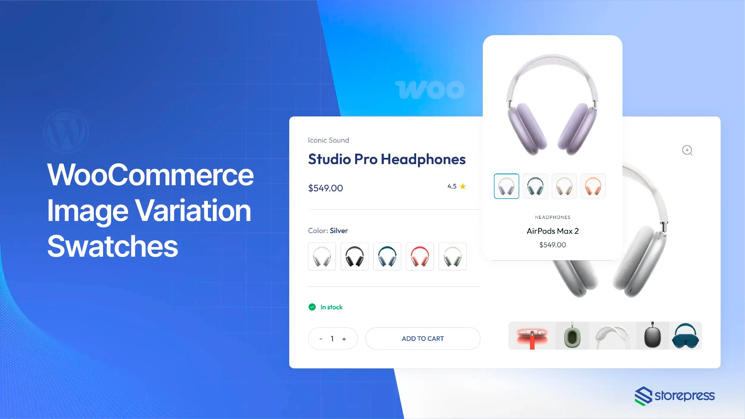 WooCommerce image Variation Swatches